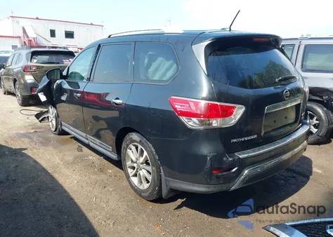 2015 Nissan Pathfinder Sl из США, поврежденный, VIN 5N1AR2MM7FC707876